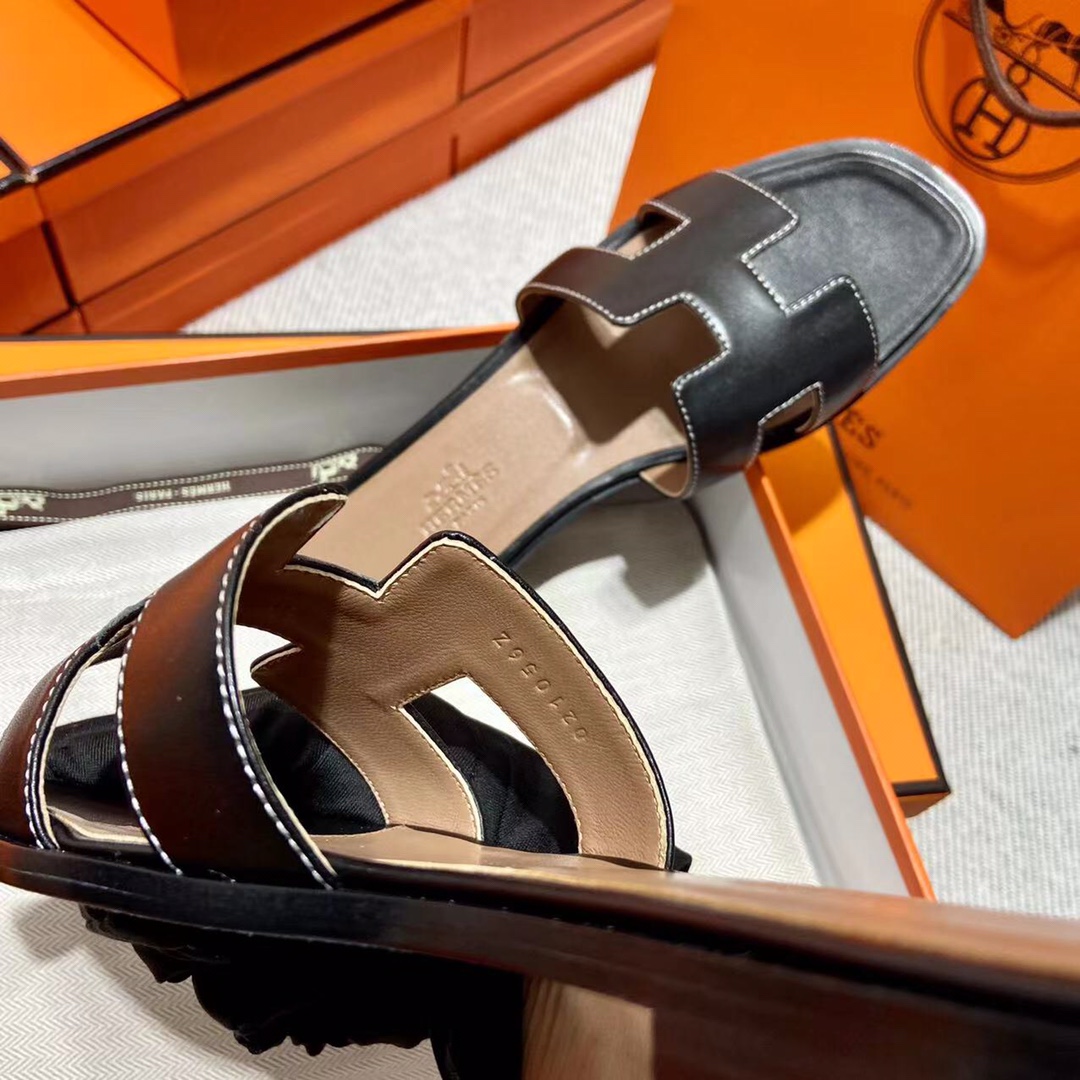 에르메스 올수공 오란 슬리퍼 샌들 스위프트 43